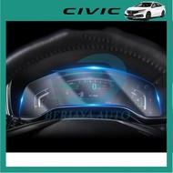 Honda Civic 10th Gen 2016-2020    Meter Protector Film Sceen Film Protector Berjaya Auto Aksesori Ke