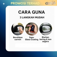 GRP Lalutan Kaca Glass Coating 2 - Penjagaan Kereta Silikon untuk Pemandangan Jelas & Operasi Selama