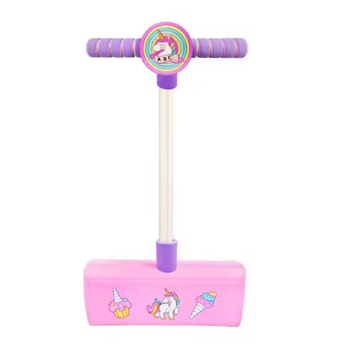 Pogo Stick Foam Pogo Jumper for Kids Jumping Promotes Growing Taller Toys for 3-9Year Old Boys Girls