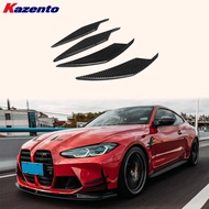 For BMW M3 G80 G81 M4 G82 G83 20-24 Carbon AC Style Front Bumper Canard Pair