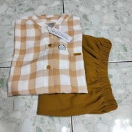 Oneset Crinkle Combinasi Wanita Terbaru Modern Setelan Wanita Terlaris Tahun 2024