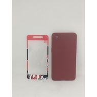 Oppo A37 Tempered Glass Screen Protector and Soft Silicone Case