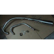 GN250 Exhaust Pipe GN250 Exhaust Pipe GN250 Two Out One Exhaust Pipe Whole Set