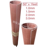 Red Gasket Paper 50”x1feet 1mm 1.5mm 2mm 3mm price per feet