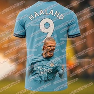 Hot Selling Erling Haaland Fashion 3D Printed Men's Fan Collection Commemorative Football Jersey Dai