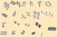 Passion Models P35T-016 1/35 British Army Cruiser Tank A34 Comet 3D Parts Set (For Tamiya MM35380) P