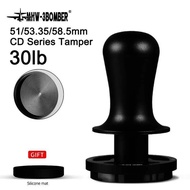 MHW-3BOMBER Astra Calibrated Coffee Tamper 30lbs,Constant Pressure 51/53.35/58mm,Spring Loaded Baris