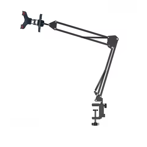 Xb07 Mobile Phone Shooting Metal Stand 360 ° Rotating Long Arm 10kg Load-Bearing Universal Stand for