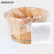 BIGBIEAGOPEH 90PCS Bath Basin Bags, Plastic 55*65cm Disposable Foot Tub Liners,  Thicken Foot  SPA F
