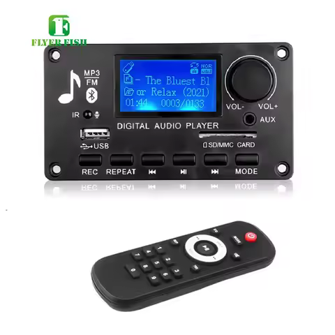 MP3 Player Decoder Board High Quality Digital Audio Player USB SD BT Music Player Module