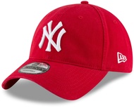 MLB Core Classic 9TWENTY Adjustable Hat Cap One Size Fits All (New York Yankees Red)