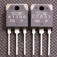 1pair Original A1186 + C2837 2SA1186 2SC2837 Audio Silicon PNP Epitaxial Planar Transistor