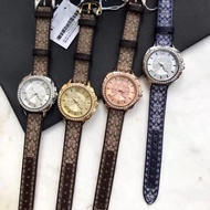 Preferred❤ Xiaoxiang Style Presbyopic Leather Belt Women's Watch Stand West e58