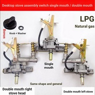 Low Price Desktop Gas Stove Accessories Lighting Switch Gas Stove Electronic Igniter Assembly Valve 