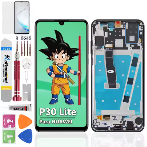 6.15" For HUAWEI P30 Lite LCD Display MAR-LX1M LX2 AL00 Touch Screen Digitizer Assembly ForHUAWEI P3