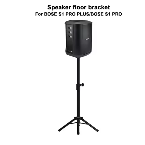 Speaker tripod For BOSE S1 PRO PLUS/BOSE S1 PRO audio storage rack, Height adjustable audio base, fl