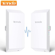 Tenda O1 กลางแจ้ง Access Point 300Mbps Long Range สมาร์ทจัดการ Router CPE 2.4GHz PoE Wireless Bridge