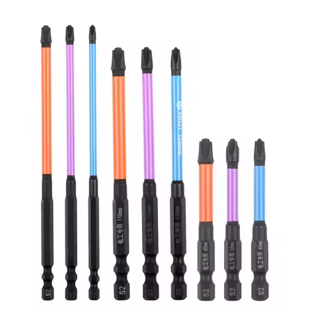 1pc Cross Screwdriver Bit Magnetic Batch Head Impact Strong Cross Screw Driver FPH1 FPH2 FPH3 Screwd