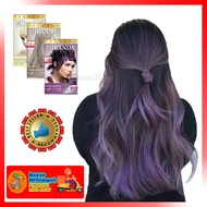 Miranda Rose Purple + Ash Blonde + Bleaching 30ml BPOM Cat Rambut Pewarna Rambut Permanen Cat Rambut