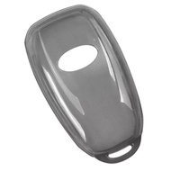 Smart Key Cover Fob Case Transparent Black TPU Fit For Subaru Forester Impreza Crosstrek XV Outback 