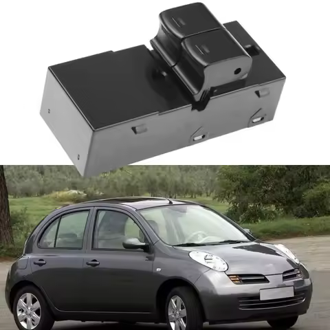 Electric Window Regulator Switch 25401AX600 For Nissan Micra III K12 2003‑2010 25401-AX600 High-Qual