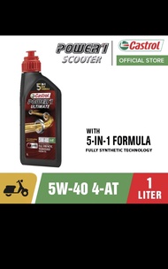 Castrol POWER1 Ultimate 4T Scooter 5W-40 Motor Oil 1L Fully Synthetic
