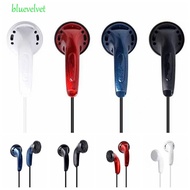 BLUEVELVET Earphone Wired, Flat Earbuds 3.5mm/Type C Wired Headset, Wired Headphone Wired High Fidel