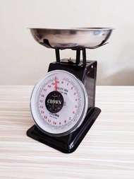 Timbangan Jarum / Timbangan Duduk Crown 20kg 15KG 10KG 5KG Stainless / Timbangan Buah / Kiloan Duduk