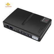 DC1018L Mini Portable UPS Backup Power Adapters 5V 9V 12V Power Supply UPS Backup Battery for WiFi R