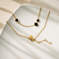 Ar-Kang Collection AKN1232/AKN1233/AKN1234 สร้อยคอเงินแท้ Ethiopian Opal Labradorite Black Agate