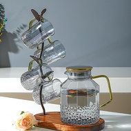 Boussac Heat Resistant Glass Water Jug 1.8L With 2 Cups - Bss18