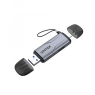 UNITEK - USB-A &amp; Type-C SD &amp; MicroSD 讀卡器 | USB-C OTG 適用所有電腦 平板 手機 iPad | SD Micro SD | USB3.0 5Gbps | 可同時讀寫2張記憶卡 | R1010A