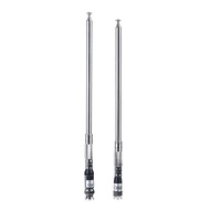 SHEERT Telescopic Antenna 118MHz-136MHz Whip Multiple Uses for Airband Radio Receiver Aviation SMA B