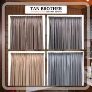 Langsir Naco (1.3M Height) Ready Made Curtain Blackout !!! Siap Jahit Langsir, Langsir RAYA Kain Tebal 80% Blackout