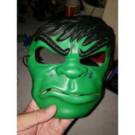 HIJAU Action FIGURE AVENGER SUPERHERO SUPER HERO MARVEL NO BRAND Buttonscarves HULK FACE MASK GREEN HUMAN MASK IJO GREEN PEOPLE HUMAN