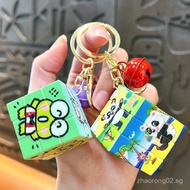 Rubik's Cube Keychain Wholesale Portable Mini Rubik's Cube Puzzle Toy Keychain Backpack Decoration 0