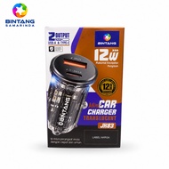 MULTI-SLOT PD + QC BT 12W Transparent Car CHARGER JK83