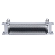 【Must-Have Style】 Wlr - Aluminum Engine Transmission An10 Cooler 10 Rows With 10an Female To An6 An8