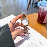 [Ready Stock] Eyki 2133.2113 Niche Fashion Commuter Simple Steel Band Waterproof Band Calendar High-