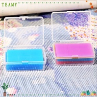 TEAMY 48Pcs Diamond Painting Glue Clay DIY Nail Art Tools Storage Container Embroidery Storage Box