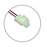 Connector Assemblies CA-0076 Housing (~ replace 39-01-2025E) (22 AWG) Red Wire Black Wire 2-Way Conn