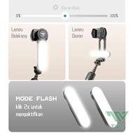 NEWEST - TNW-Q18 Gimbal Stabilizer Handphone Gimbal Hp Stabilizer Tongsis Hp Aluminum