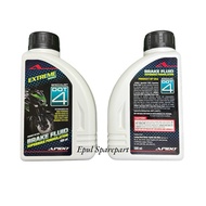 APIDO BRAKE FLUID DOT 4 DOT4 500ML EXTREME SERIES PRODUCT OF USA MINYAK BRAKE BREK 500ML APIDO DOT 4