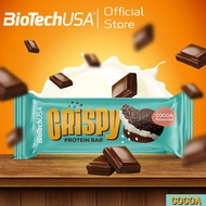 BioTechUSA Crispy Protein Bar 40 g cocoa  (โปรตีนบาร์ รสโกโก้  เคลือบบิสกิต 40กรัม/แท่ง)  มีโปรตีนสู