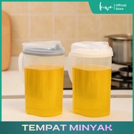 2 Liter Cooking Oil Container Multipurpose Oil Storage Container Bottle