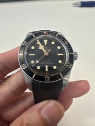 (跟 rubber b) Tudor 79030N black bay black BB58