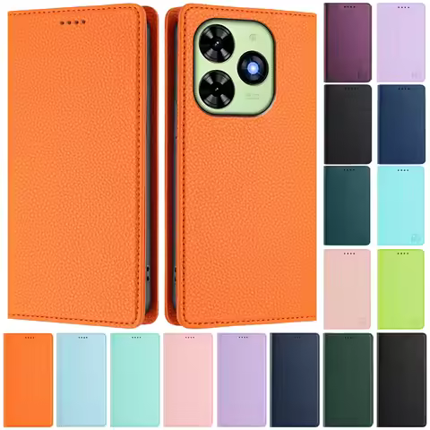 For Tecno Spark Go 2024 Wallet Slot Case For Tecno Spark Go 2024 BG6 Cover SPARK GO 2023 BF7n Go2024