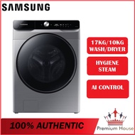SAMSUNG WD17T6300GP/SP 17KG/10KG FRONT LOAD WASHER DRYER WITH AI ECOBUBBLE™