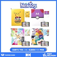 NEXTOY Blinder card TCG 2 x 2 Album 400 PCS Pokemon Pokemon Binder Pokemon Cards
