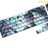 Mar Ergonomic Keycaps Mechanical Keyboards PBT Keycaps for 61 67 68 Keyboards PC Gaming Accessories 